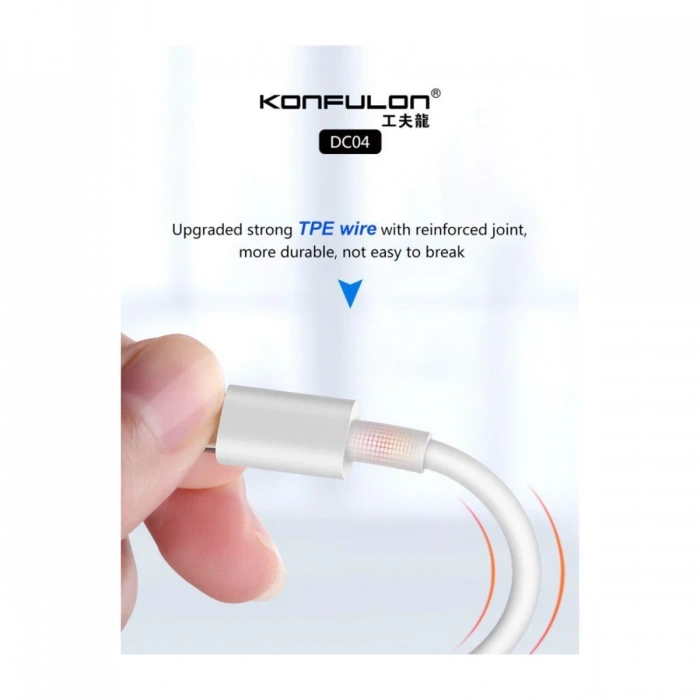 Konfulon DC04 Süper Hızlı Micro USB Kablo 1M 2A