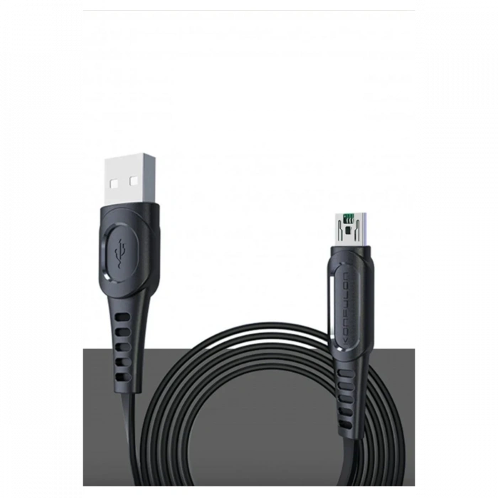 Konfulon DC24 Micro USB Kablo 1.2M 4A - Siyah