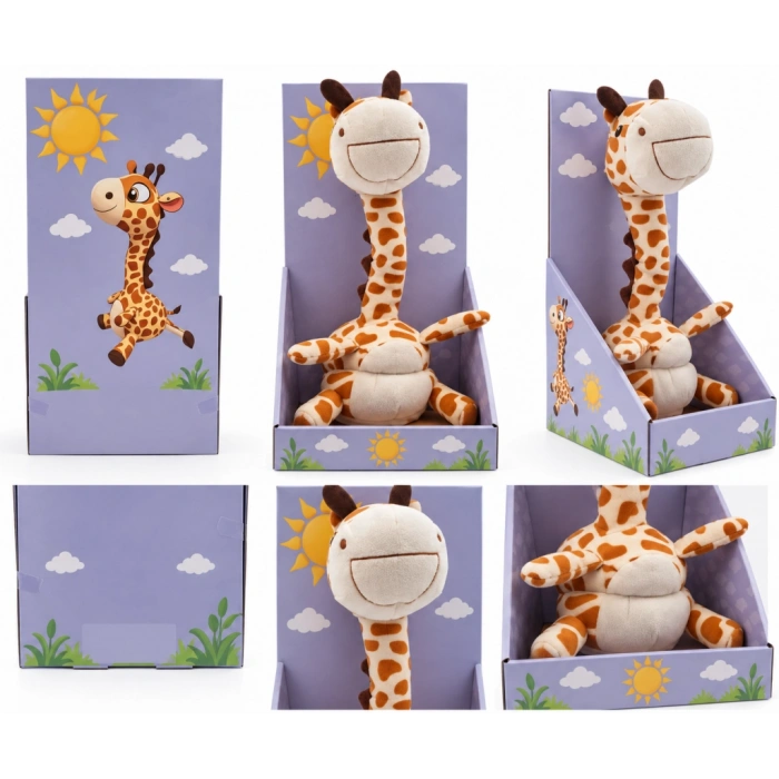 Konuşan Şaşkın Zürafa 40 Cm 50109