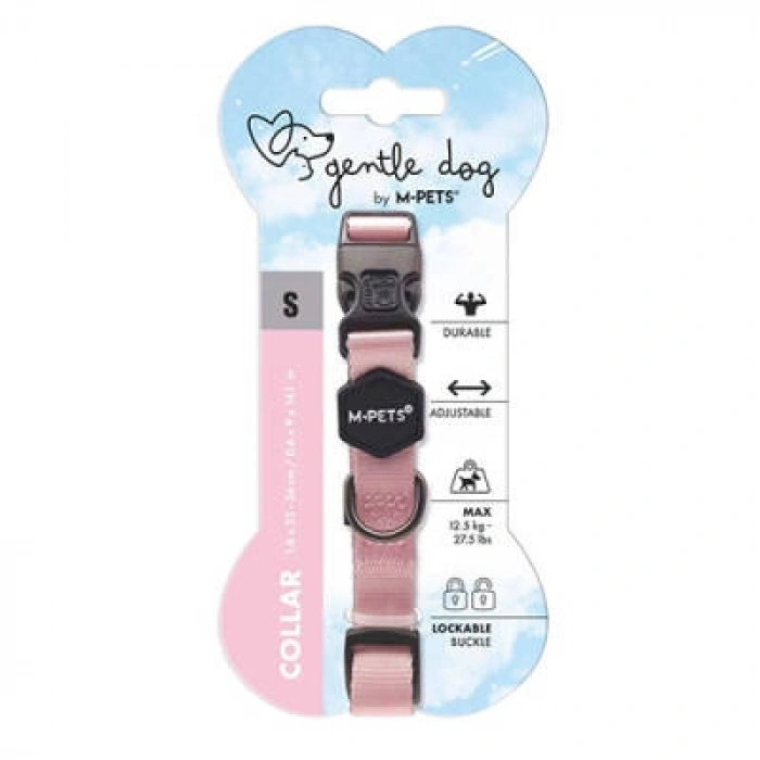 Köpek Boyun Tasması Pembe Small 23-36 Cm