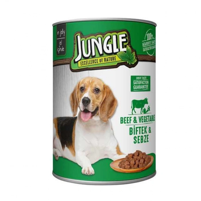 Köpek Konserve Biftek & Sebzeli 400gr 1 Adet