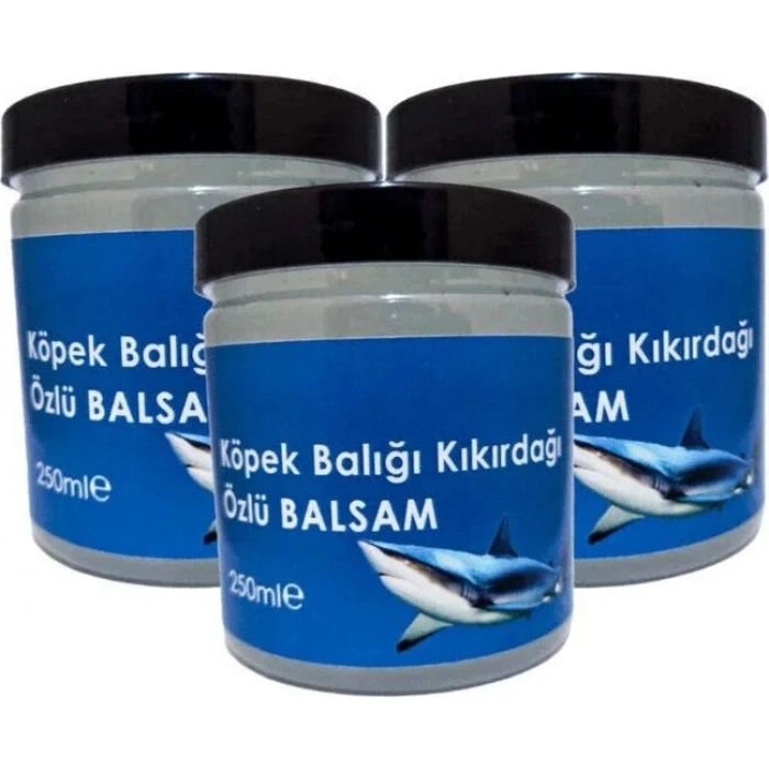 Köpekbalığı Kremi 250 ml Krem - 3 Adet