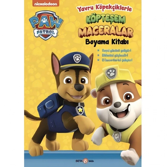 Köpteşem Maceralar Boyama Kitabı