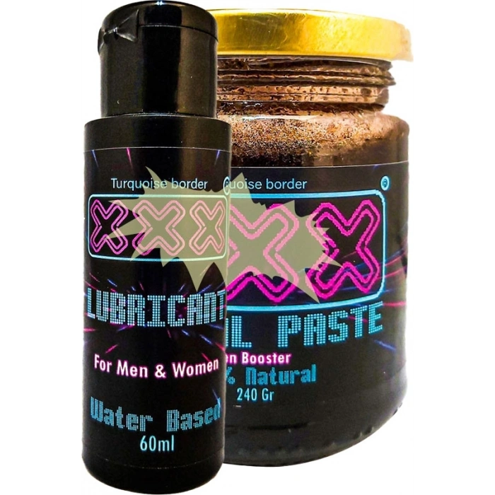 L. Bay Bayan LUBRICANT60 ml Gel + Erkeklere Özel 240 gr Macun