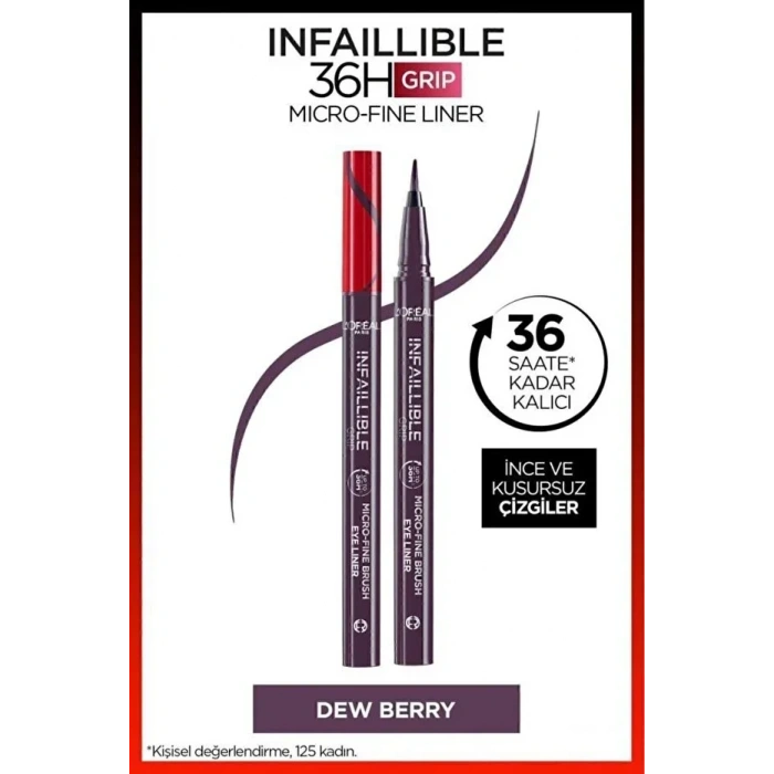 LOreal Infaillible 36H Micro Eyeliner - 04 Dew Berry