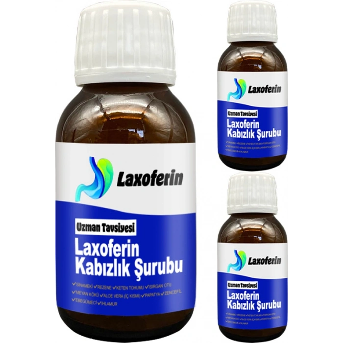 Laxoferin Şurup  3 Adet 50 ml