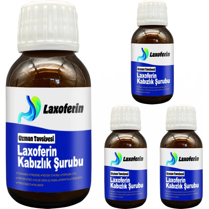 Laxoferin Şurup  4 Adet 50 ml
