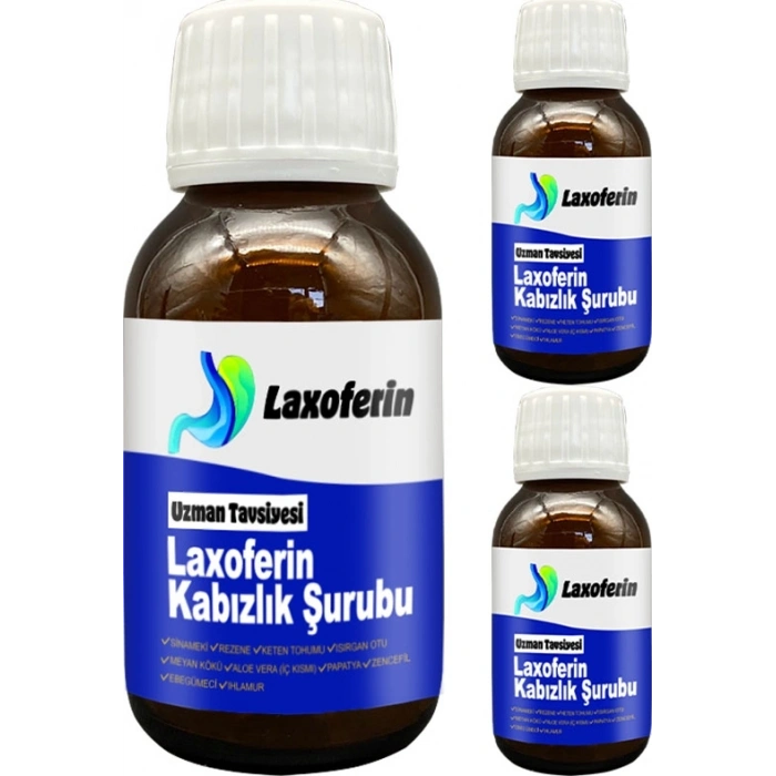 Laxoferin Şurup 50 ml 3 Şişe: Bay&bayan