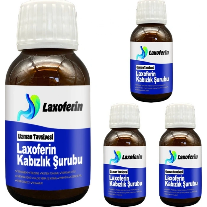 Laxoferin Şurup 50 ml 4 Şişe: Bay&bayan