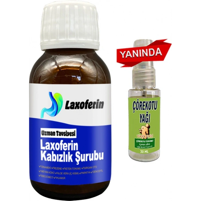 Laxoferin Şurup  Yanında Çörek Otu Yağı