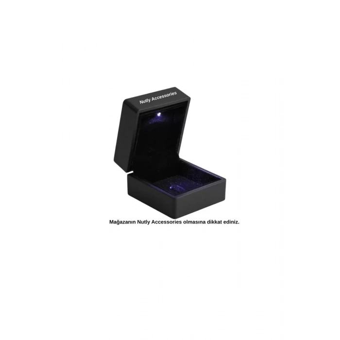 Led Işıklı Yüzük Kutusu Hediye Sevgililer Günü