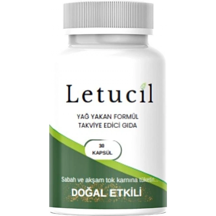 Letucil Biberiye Yeşilçaylı Kapsül 30LU
