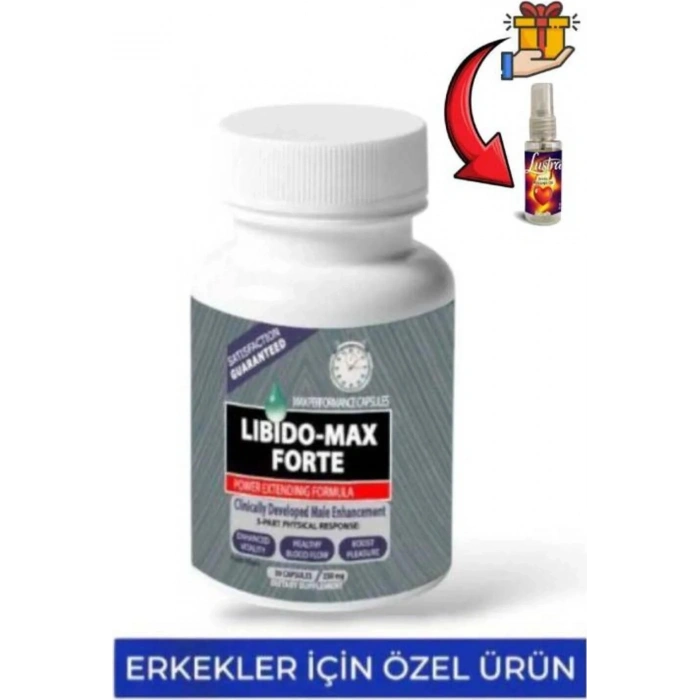 Li.bido Max Forte 30lu x 1 Adet+ Lustra Masaj Yağı
