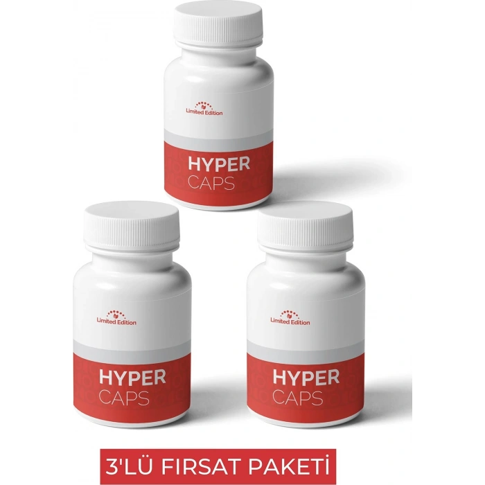 Limited Edition 3 Adet Hyper Caps