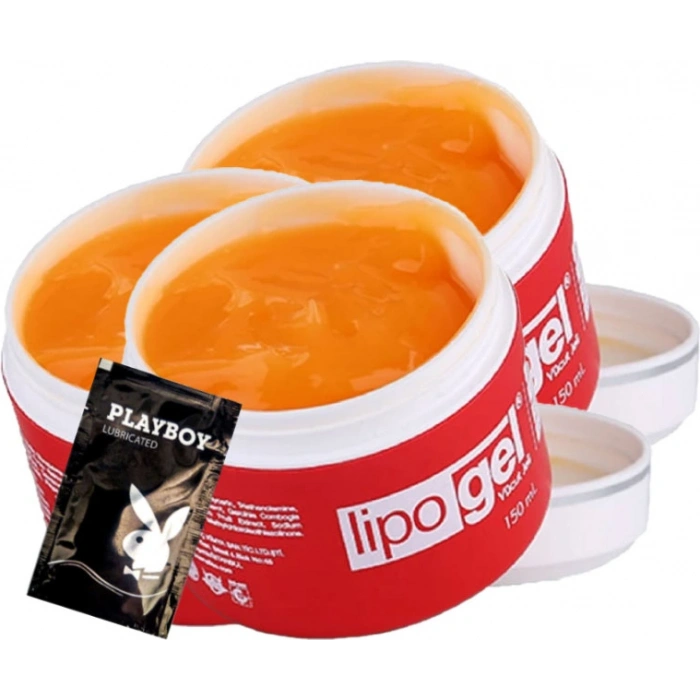 Lipogel 3 Adet Adet  Jel A-394 150 ml + 1 Adet Jel Hediye