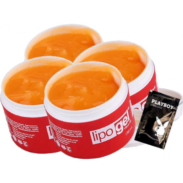 Lipogel 4 Adet  Jel 150 ml + Jel Hediye