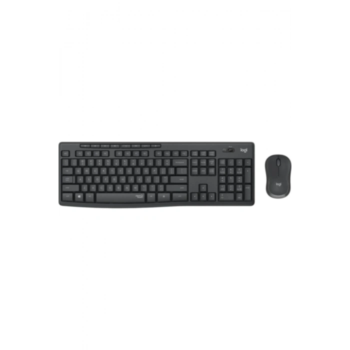 LOGITECH MK295 Q TR SESSİZ KABLOSUZ KLAVYE MOUSE SET SİYAH 920-009804