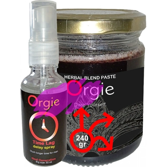L.orgie Erkeklere 30 ml Özelsprey + 240 gr Macun