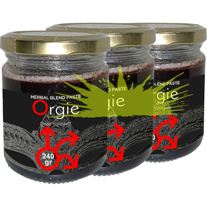 L.orgie Erkeklere Özel Formülasyonlu 3 Adet 240 gr Macun