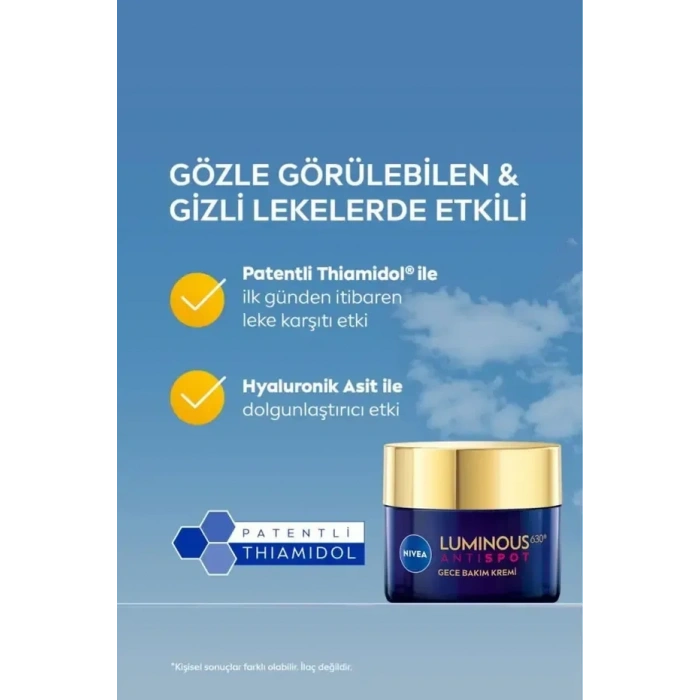 Luminous630 Gece Kremi 50 ml