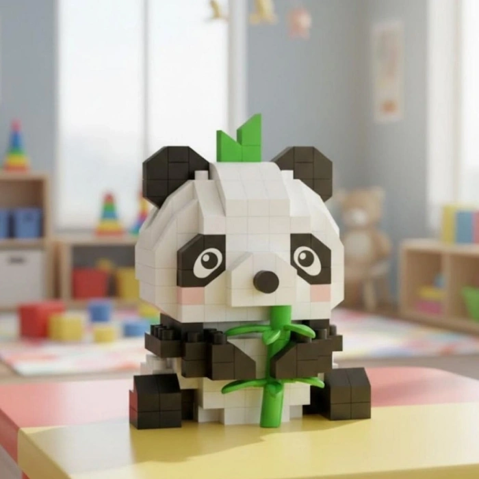 LZ-8633 PANDA 170 PARÇA BLOCK OYUNCAK-MİNİ POŞET