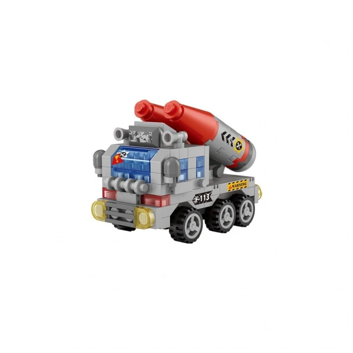 LZ8615 Araba Blok Seti Mini Poşet 150 Parça -Vagon life