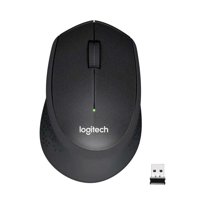 M330 SESSİZ KABLOSUZ USB OPTİK MOUSE SİYAH 910-004909