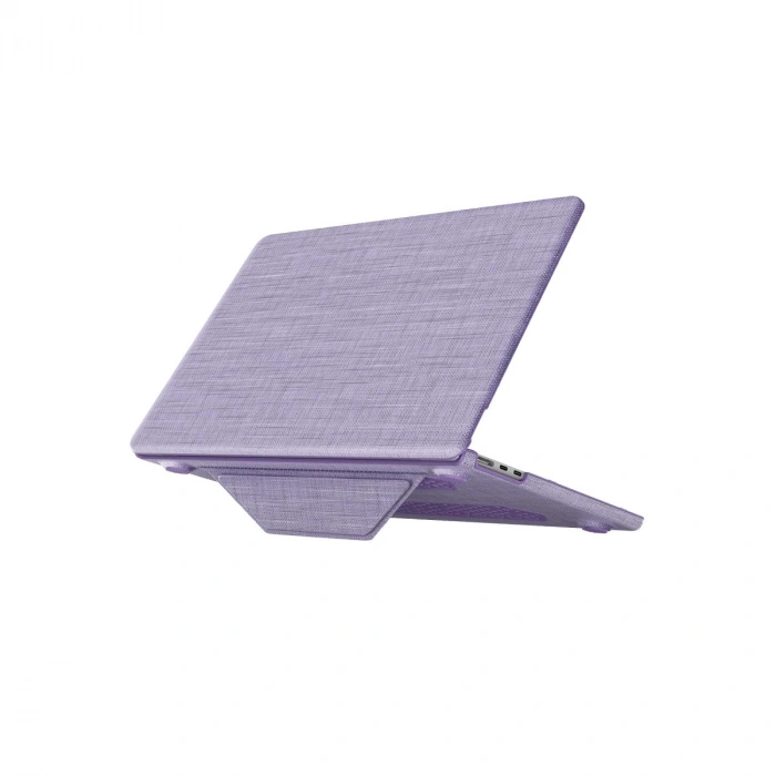 Macbook Air 15 2023 Macbook Kumaş Kapak - Mor