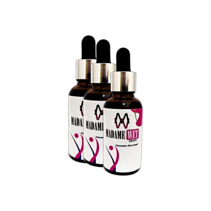 Madamewet 3 Adet 30 ml Yetşkin Bayanlara Özel Damla
