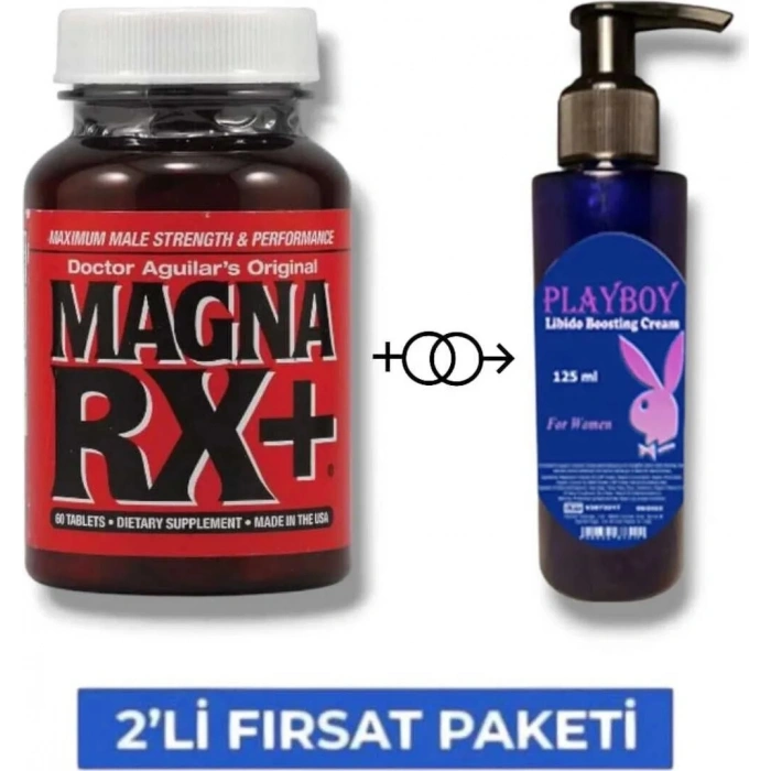 Magna Rx Erkeklere Özel 60lı Muzice Libdo Cream 125 ml