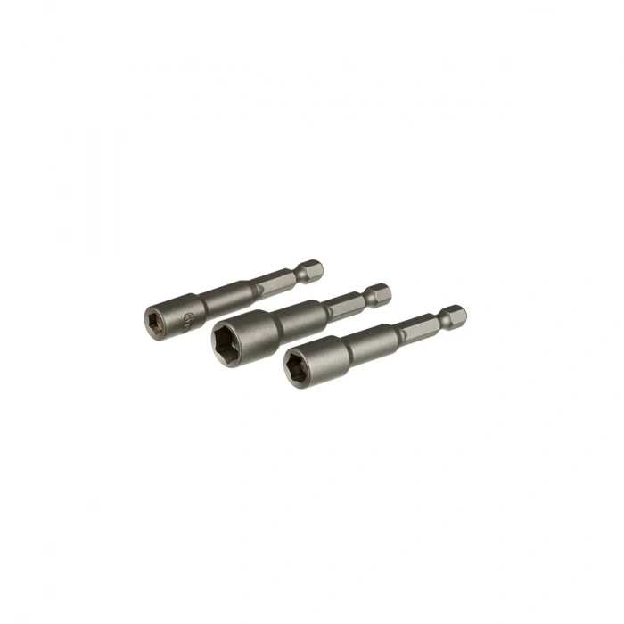 Manyetik Somun Adaptörü - 3 Lü Set 6,8,10x65 Mm