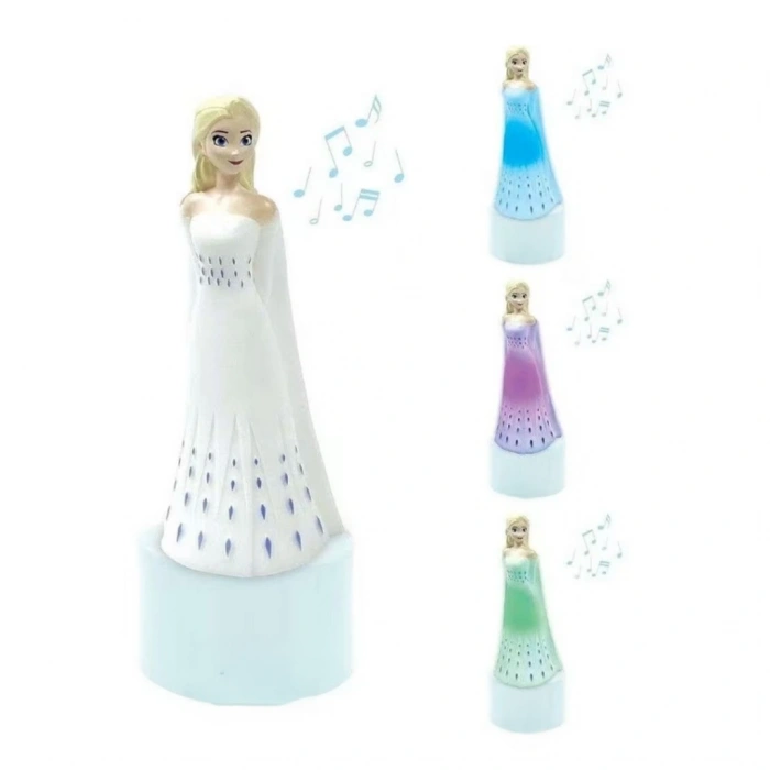 Masa Üstü Gece Lambası ve Frozen Hoparlör