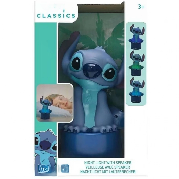 Masa Üstü Gece Lambası ve Stitch Hoparlör