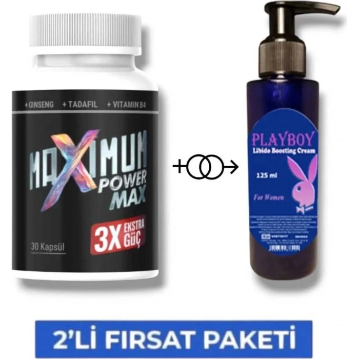 Maximum Power Erkeklere Özel 30lu Muzice Libdo Arttrc Krem 125 ml