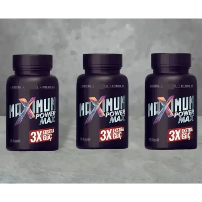 Maximum Power Max 3x Effect Erkeklere Extra Maxìmum Ero.tik 30 Lu x 3 Adet