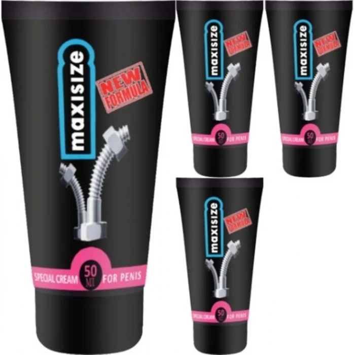 Maxsize Maxi Size Cream 4 Adet Erkeğe Özel 50 ml Krem