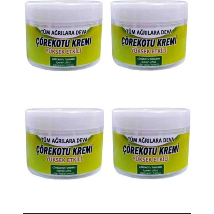 Mem Çörek Otu Kremi 100ml - 4 Adet Set