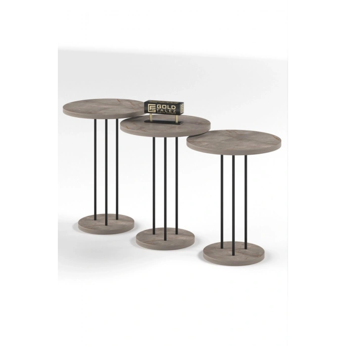 Metal Terra Zigon Gordion Gri 3lü