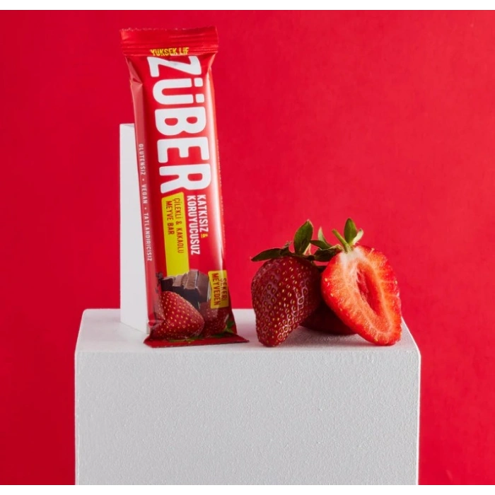 Meyve Barı 40 Gr Çilekli Kakaolu