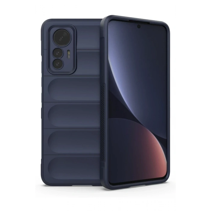 Xiaomi Mi 12 Lite Kılıf Optimum Silikon - Lacivert