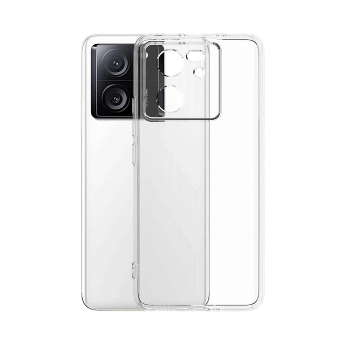 Xiaomi Mi 13T Pro Kılıf Lüx Şeffaf Silikon
