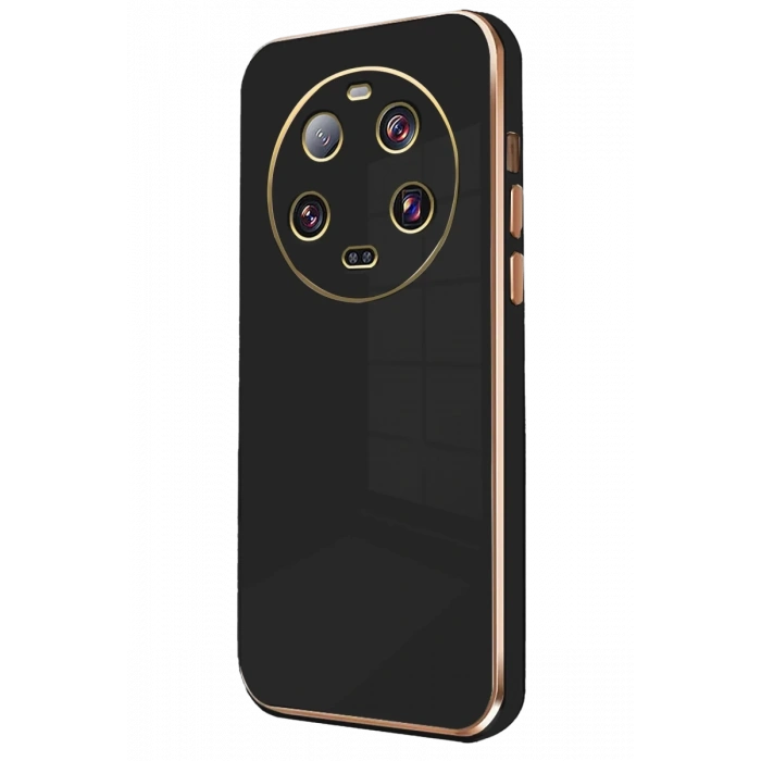 Xiaomi Mi 14 Ultra Kılıf Volet Silikon - Siyah