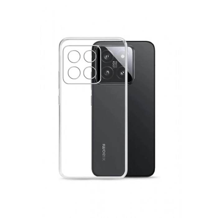 Xiaomi Mi 14T Pro Kılıf Lüx Şeffaf Silikon