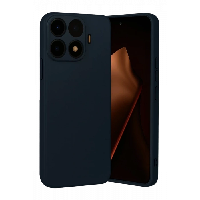 Xiaomi Mi 15T Pro Nano içi Kadife Silikon - Siyah