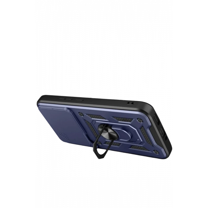 Xiaomi Mi 15T Pro Pars Lens Yüzüklü Silikon - Lacivert