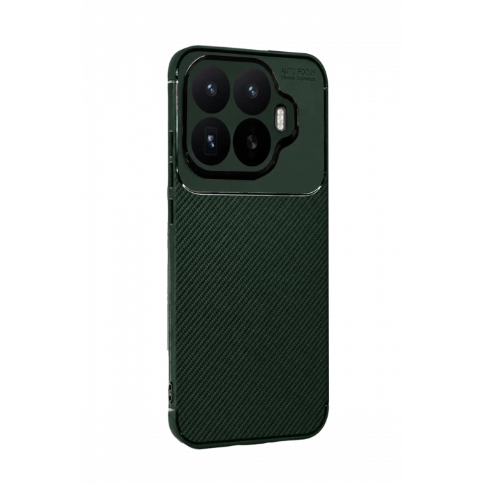 Xiaomi Mi 17T Auto Focus Karbon Kapak - Koyu Yeşil