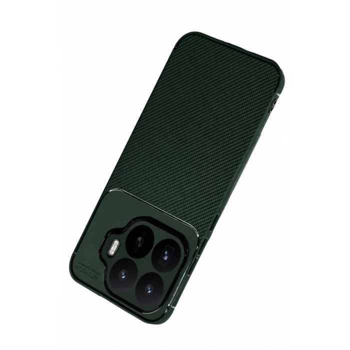 Xiaomi Mi 17T Auto Focus Karbon Kapak - Koyu Yeşil