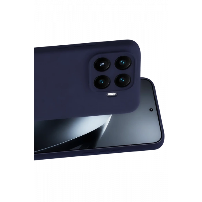 Xiaomi Mi 17T Nano içi Kadife Silikon - Lacivert