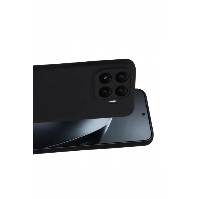 Xiaomi Mi 17T Nano içi Kadife Silikon - Siyah
