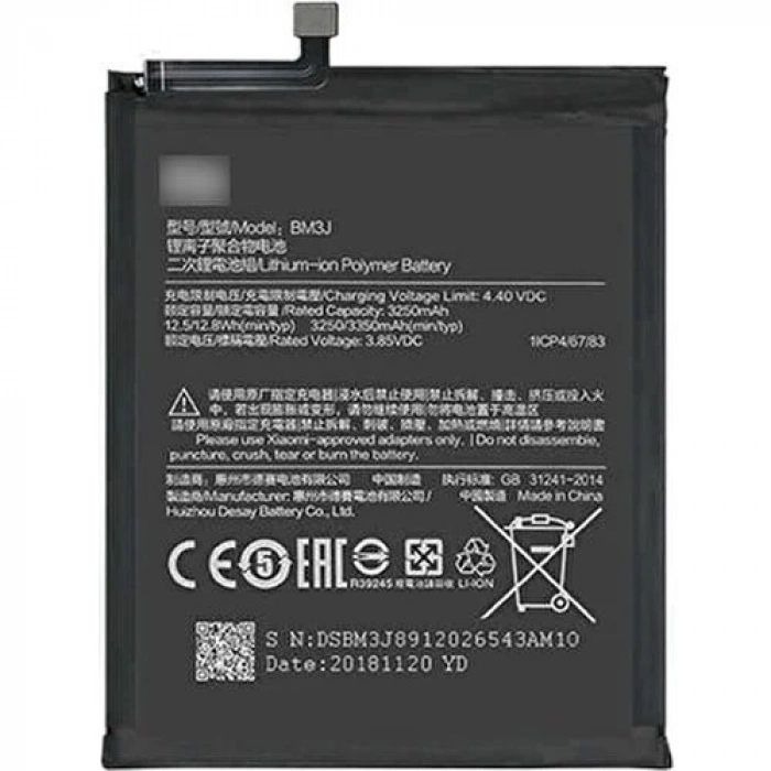 Mi 8 Lite Uyumlu Batarya (BM3J)